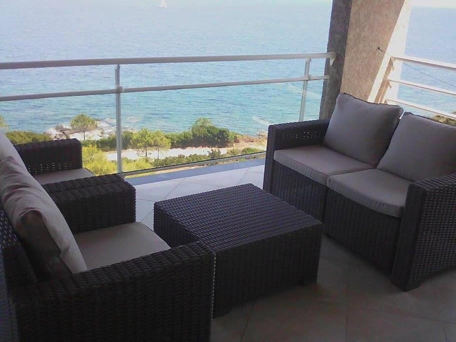 Appartement F3 Luri Ngoại thất bức ảnh